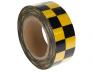 Foto 5 - Reflexní lepící páska 25m žlutá-černá