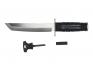 Outdoorový nůž Cold Steel Leatherneck SF – 30 cm s křesadlem, lampičkou a pouzdrem