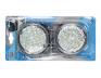 LED denní svícení – kulatá DRL světla 12V, sada 2 ks