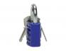 Visací zámek 32 mm Auto + 3 klíče modrý