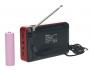 Mini FM rádio s Bluetooth 3v1 CMiK MK-055BT