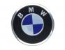 Kovová kulatá samolepka BMW 8,5 cm