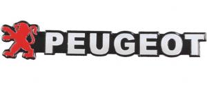 Kovová samolepka PEUGEOT 15cm x 3cm