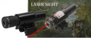Laserový zaměřovač červeným laserovým paprskem
