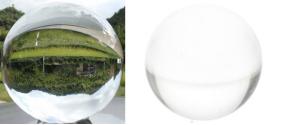 Skleněná koule masivní koule 2,5 cm
