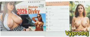 Stolní týdenní kalendář 2026 – dívky