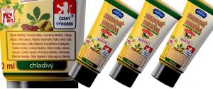Bylinný balzám s kaštanem koňským v tubě 150 ml – chladivý