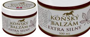 Koňský balzám s kaštanem koňským 500 ml – extra silný