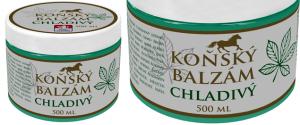 Koňský balzám s kaštanem koňským 500 ml – chladivý