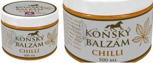 Koňský balzám s kaštanem koňským a chilli 500 ml