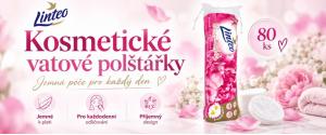 Kosmetické odličovací tampony Linteo Chamolive 80ks