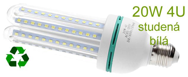 Žárovka LED SMD čip 2835 - 20W 4U