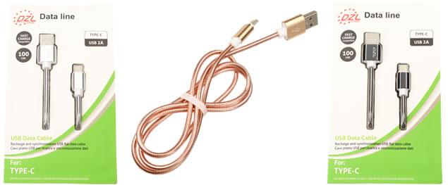 Nabíjecí kabel DZL 2A USB/ micro USB 100 cm