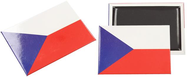 Česká vlajka magnet 9 x 6,5 cm