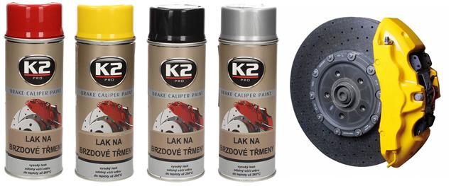 K2 BRAKE CALIPER PAINT 400 ml - Barva na brzdové třmeny a bubny