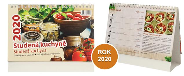 Kalendář 2020 Studená Kuchyně 22 x 17 cm