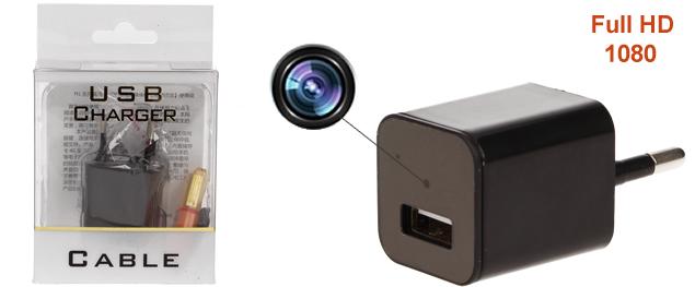 USB adaptér se skrytou kamerou FULL HD