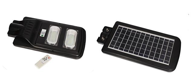 LED solární venkovní světlo 60W na dálkové ovládání.