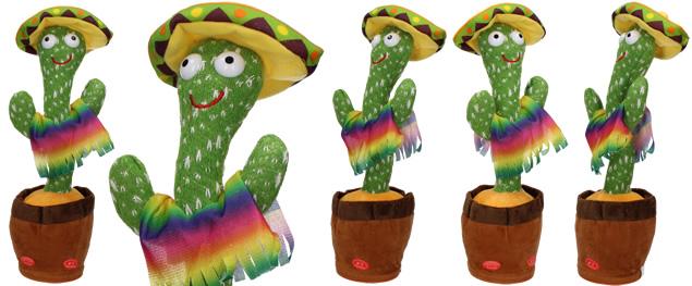 Tančící kaktus Dancing Music Mexico Songy