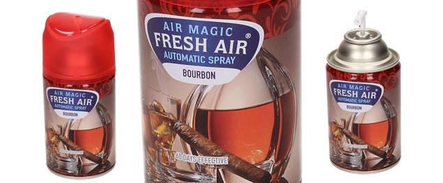 FRESH AIR náplň do automatického osvěžovače vzduchu 260ml - Bourbon