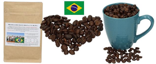 Zrnková Káva BRAZÍLIE BOUTIQUE OBATA
