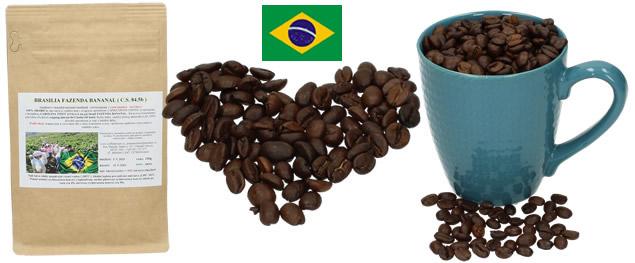 Zrnková Káva BRAZILIE FAZENDA BANANAL