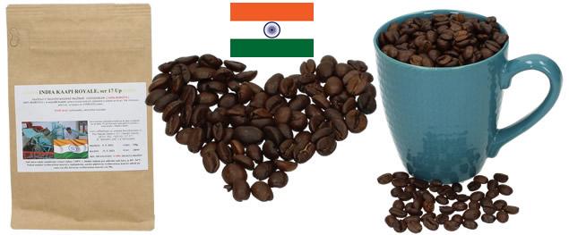 Zrnková káva INDIA KAAPI ROYAL