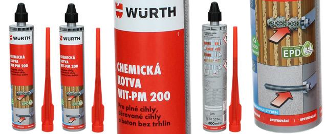 Würth chemická kotva WIT-PM 200