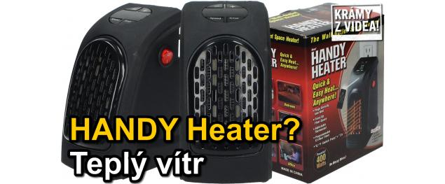 Handy Heater nebo také teplý vítr, topení z videa, kde nefunguje větrák. To musíš mít!