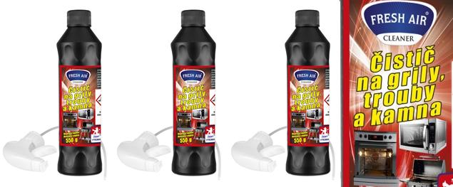 Fresh Air čistič na grily, trouby a kamna 550g