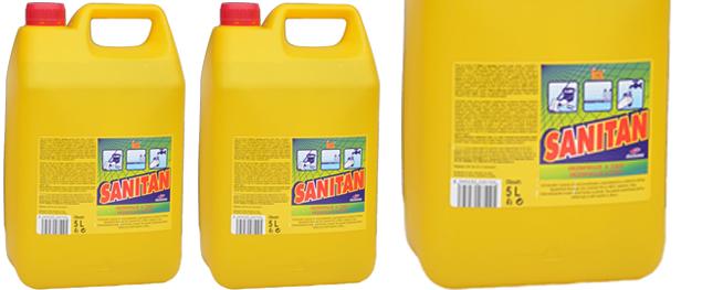 Sanitan čisticí a dezinfekční prostředek 5l