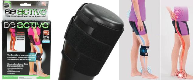 Akupresurní ortéza na koleno Be Active